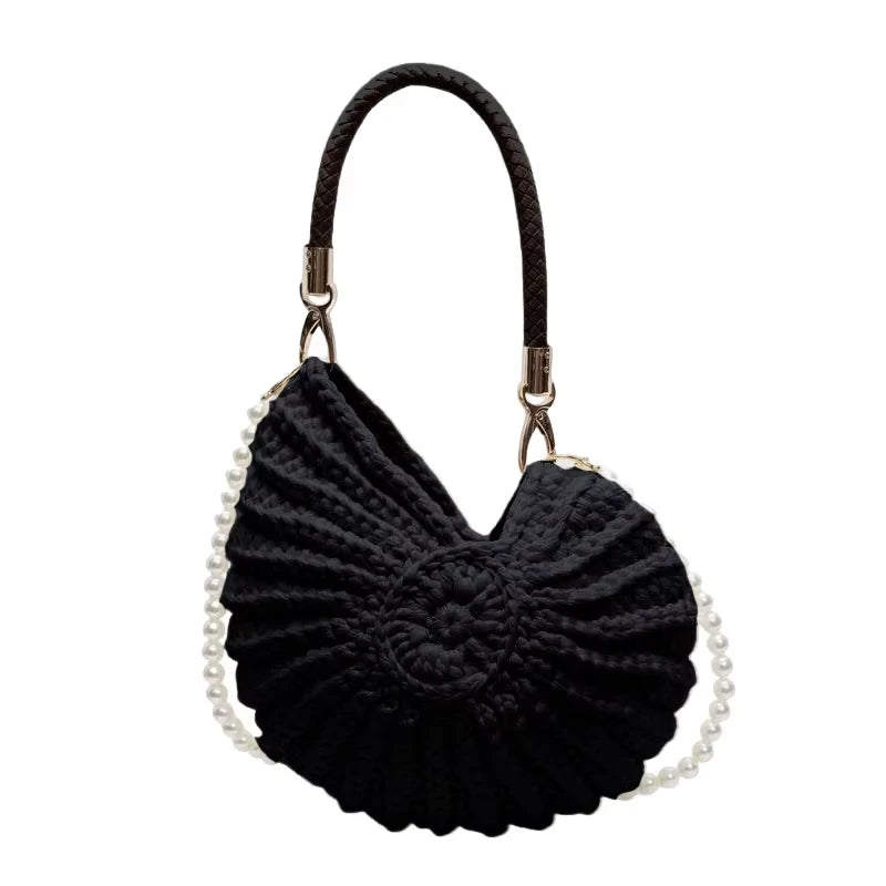 Conch Shell Crochet Bag