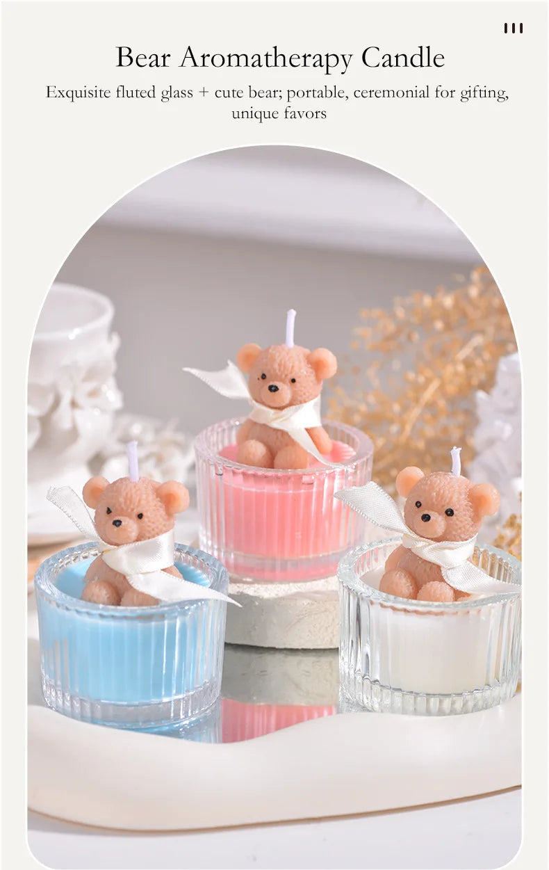 Teddy Glow Candle