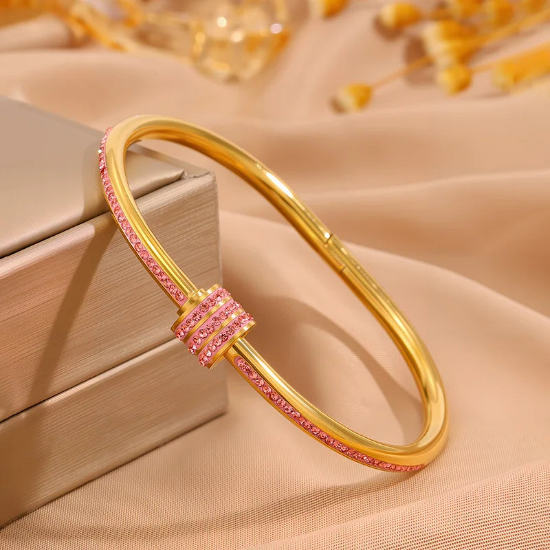Zirconia Stack Bracelet