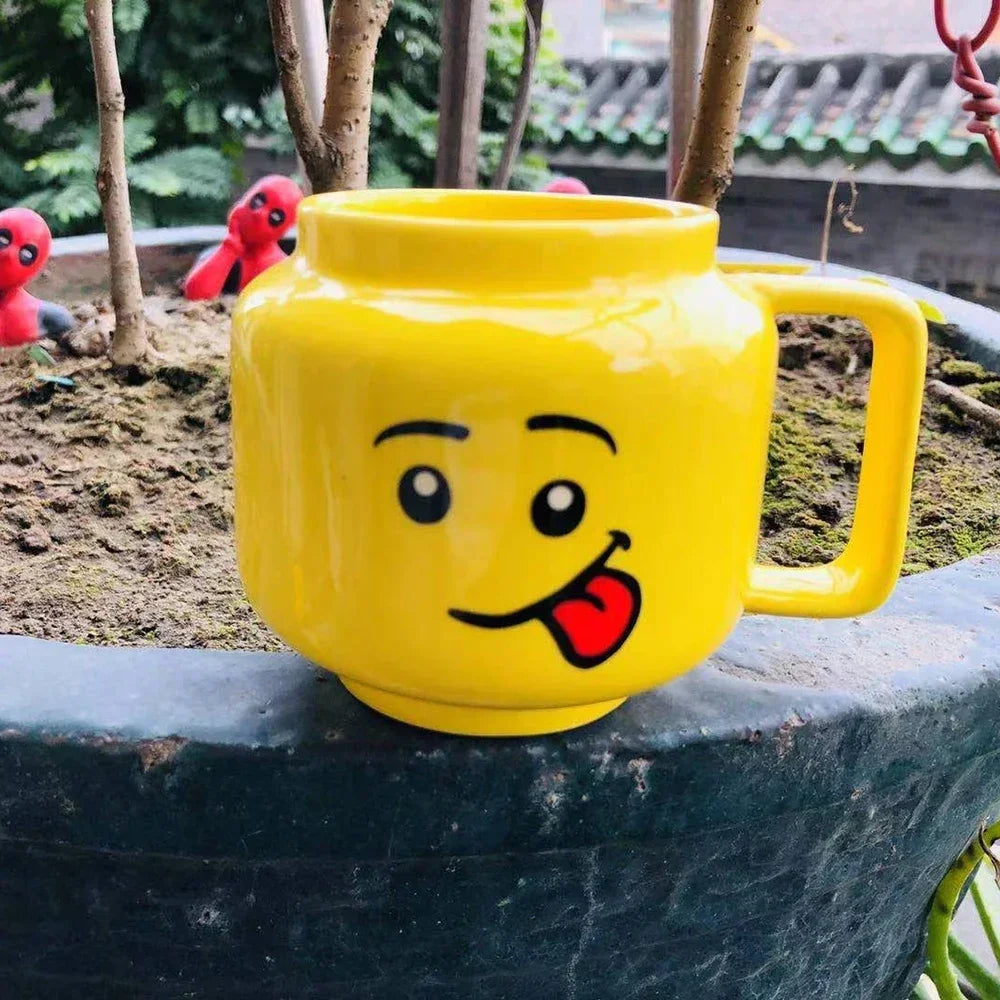 Funny Face Ceramic Mug