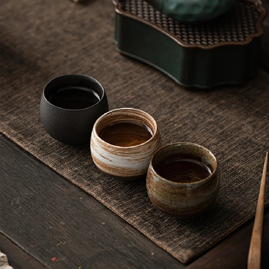 Japanese Stoneware Tea Cup 80ml