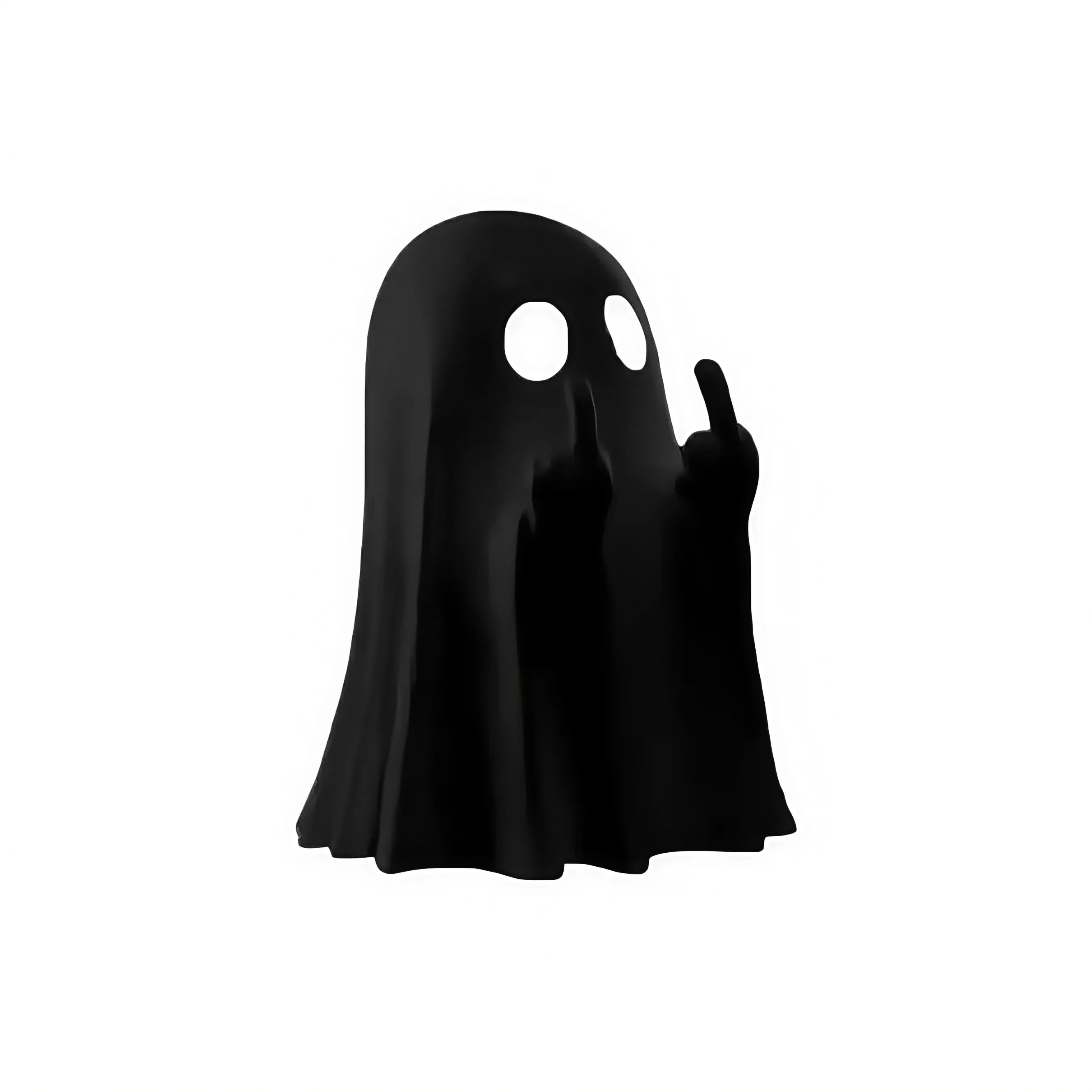 Funny Middle Finger Ghost