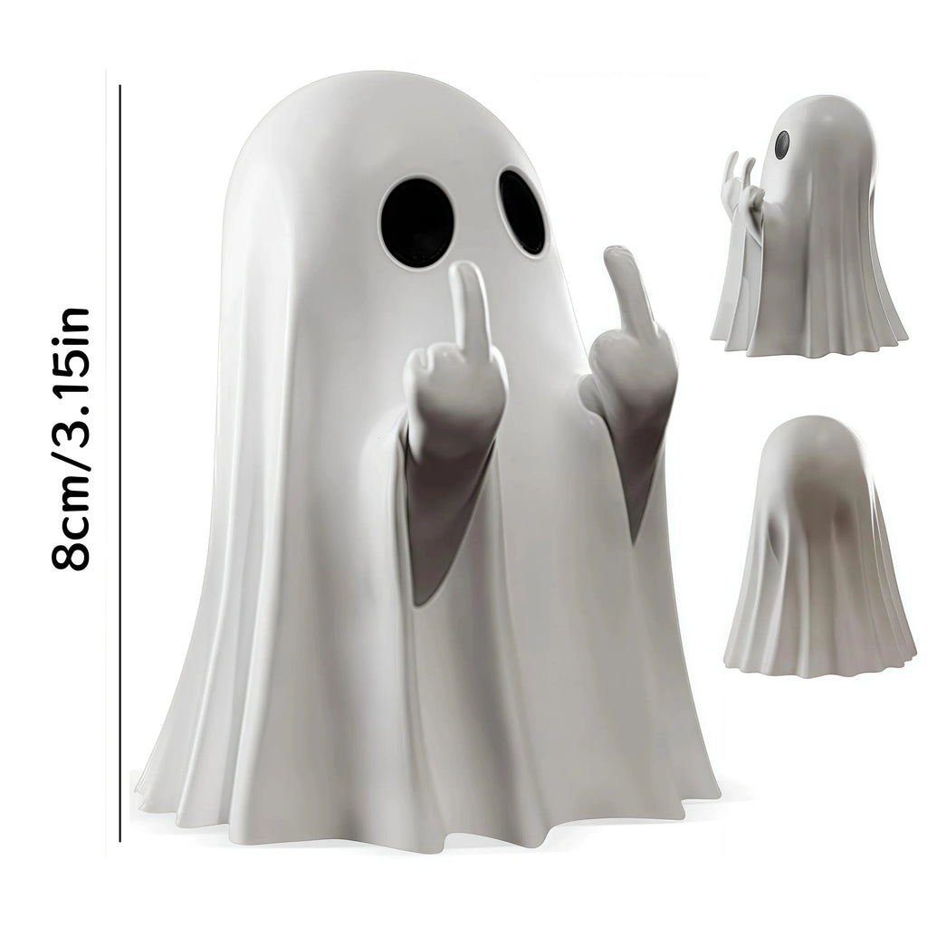 Funny Middle Finger Ghost