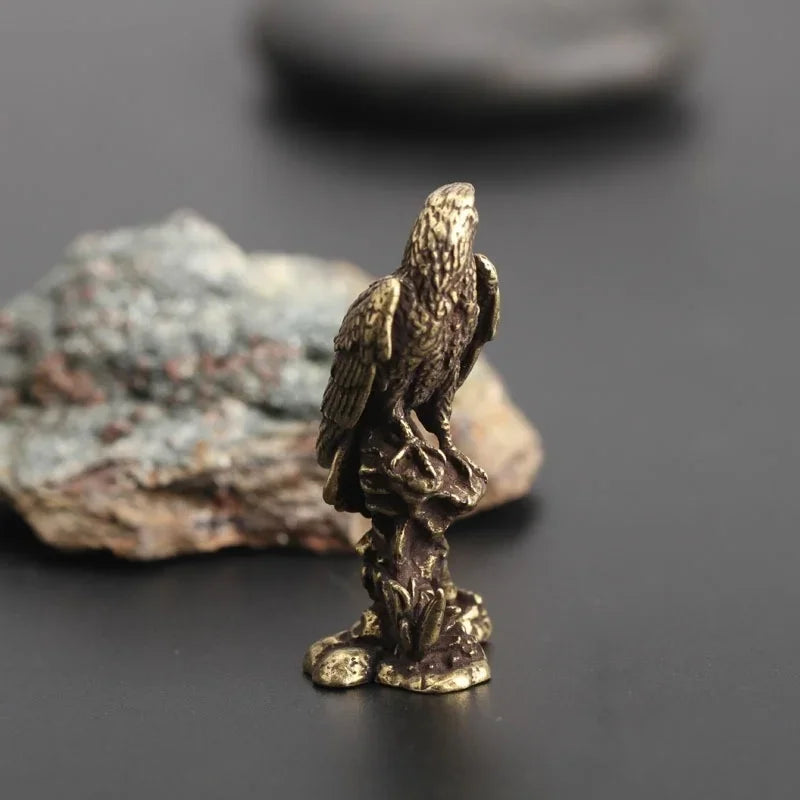 Vintage Eagle Statue Decor