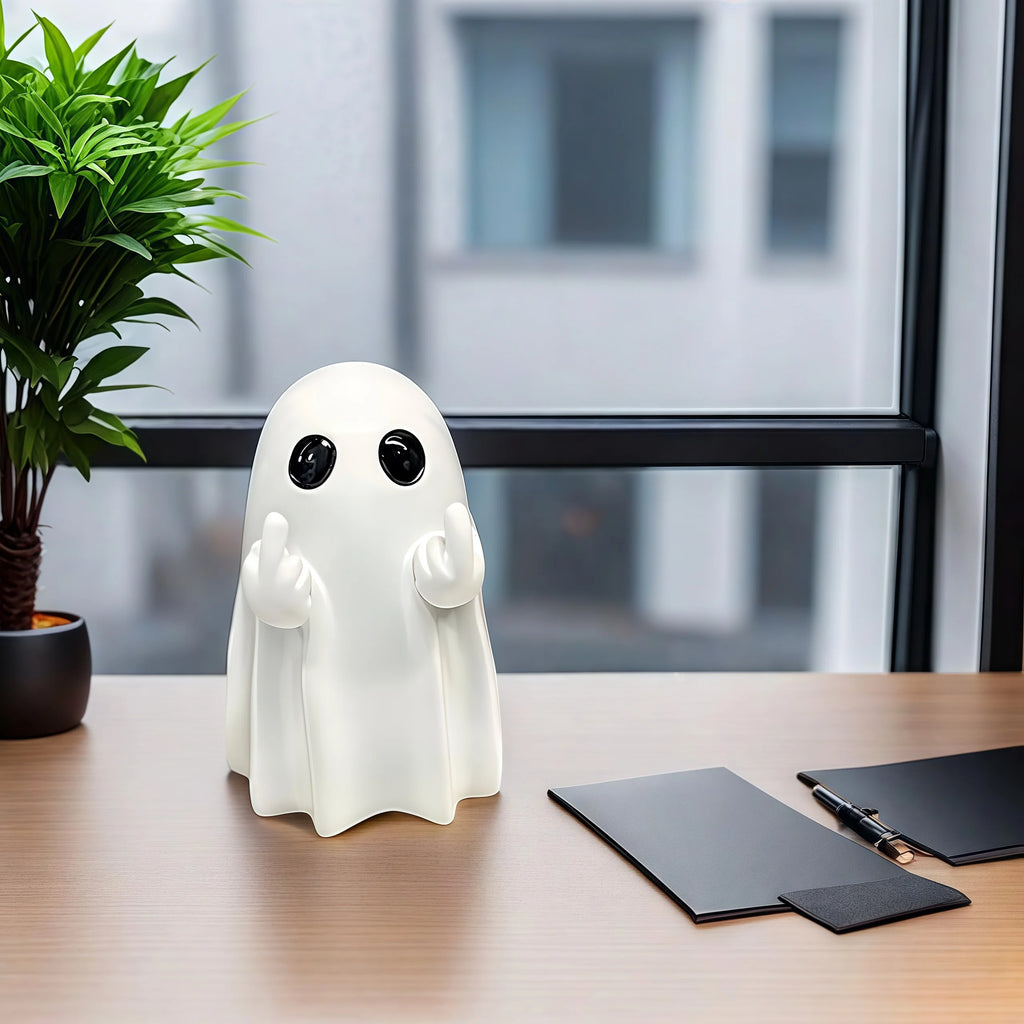 Funny Middle Finger Ghost