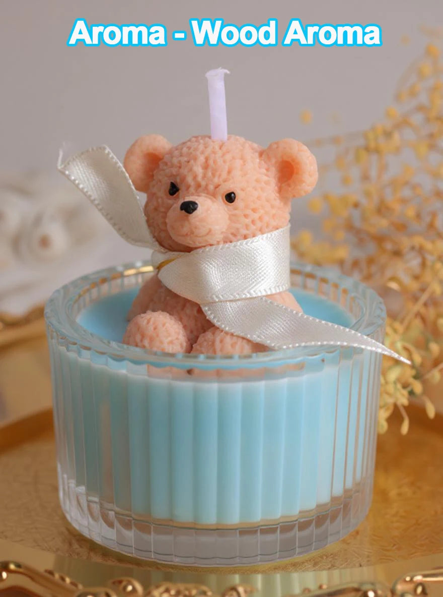 Teddy Glow Candle