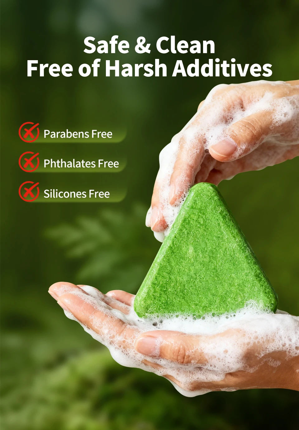 Herbal Hair Growth Shampoo Bar