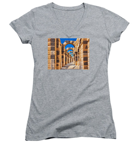 Ancient Stone Archway Perspective - Women&