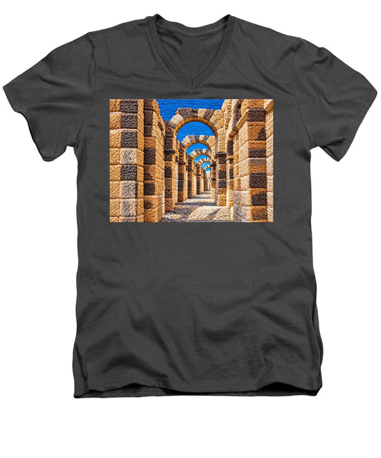Ancient Stone Archway Perspective - Men&