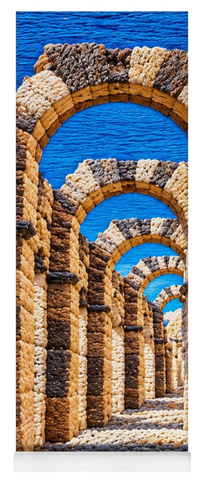 Ancient Stone Archway Perspective - Yoga Mat