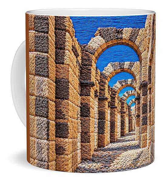 Ancient Stone Archway Perspective - Mug
