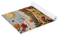 Children Playing in Autumnal Countryside - Yoga Mat
