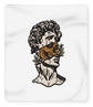 David Sculpture with Skull Overlay - Blanket