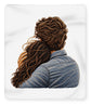 Embracing Couple from Behind - Blanket