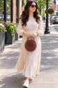 Rose Bloom Handmade Crochet Bag