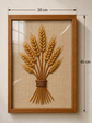 Harvest Sheaf Handmade Embroidery Wall Art