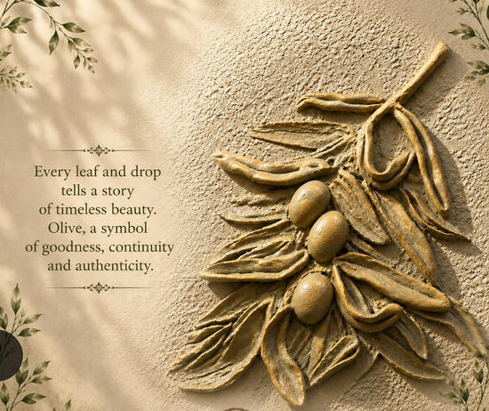 Handmade 3D Relief Olive Branch Wall Art/EternaBranch