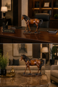 Handmade Serenity Grace Horse Sculpture