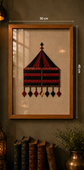 Bedouin Tent Handmade Embroidery Wall Art