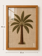 Palm Tree Handmade Embroidery Wall Art