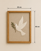 Peace Dove Handmade — Embroidered Wall Art