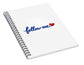 Follow Me Text with Heart - Spiral Notebook