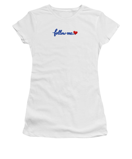 Follow Me Text with Heart - Women&