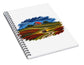 House on a Colorful Hill - Spiral Notebook