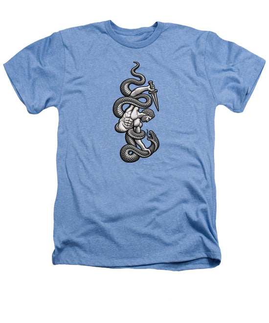 Intricate Snake and Dagger Artwork - Heathers T-Shirt