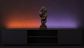 Abstract Human Face Sculpture - Silence is Golden Statue Modern Stone Art Decor
