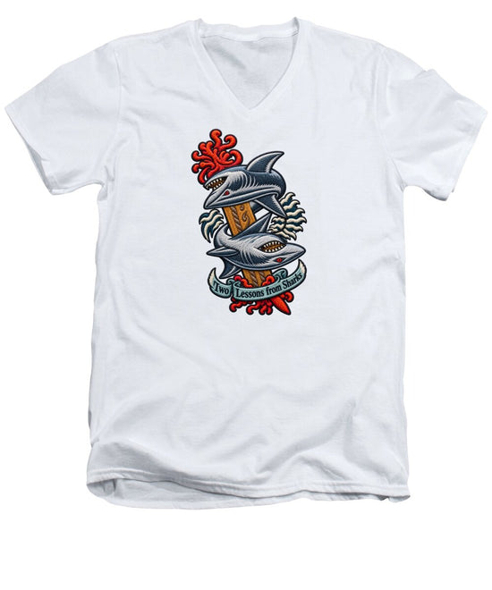 Sharks with Sword and Waves - Men&