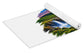 Traveler at Majestic Waterfall - Yoga Mat