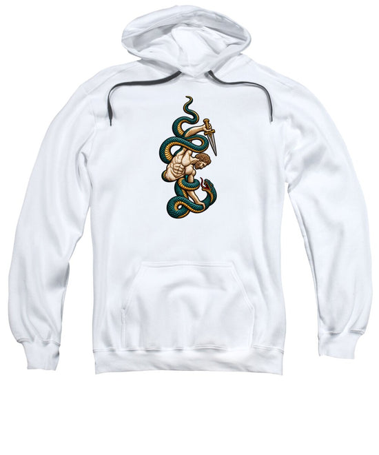 Warrior Entwined with Serpents - Sweatshirt